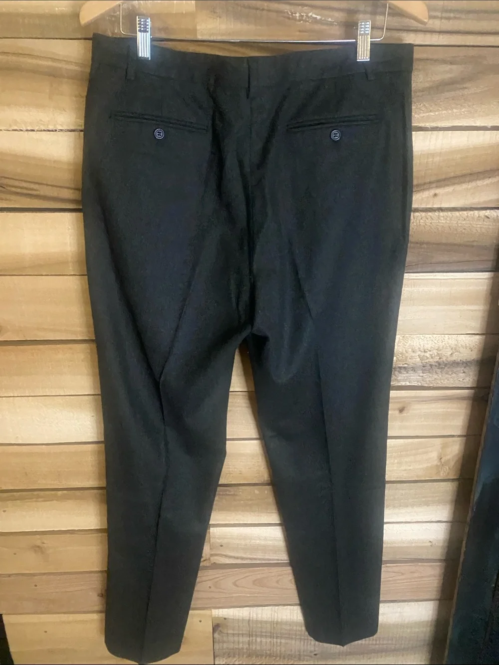 J. Crew Classic charcoal wool pleated Dress Pants size 34x35
